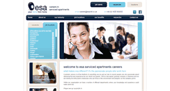 Desktop Screenshot of esa-careers.co.uk